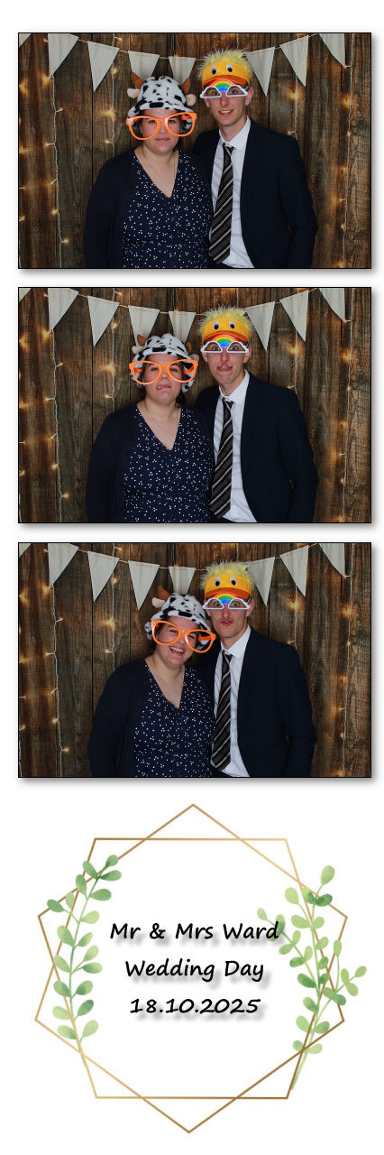 Mr & Mrs Ward Wedding | View more photos from the event at v1.boothgallery.com/u/ClicksPhotobooth/Mr-Mrs-Ward-Wedding