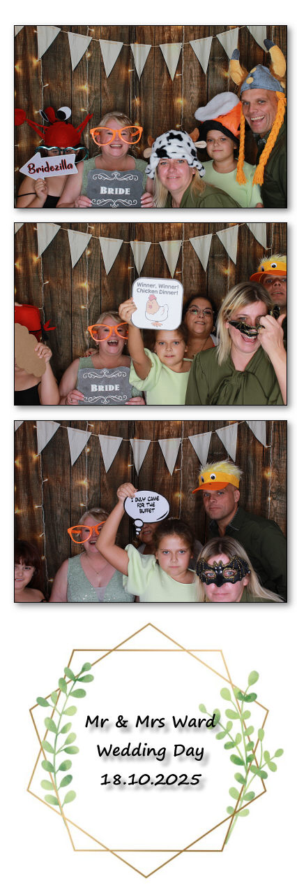 Mr & Mrs Ward Wedding | View more photos from the event at v1.boothgallery.com/u/ClicksPhotobooth/Mr-Mrs-Ward-Wedding