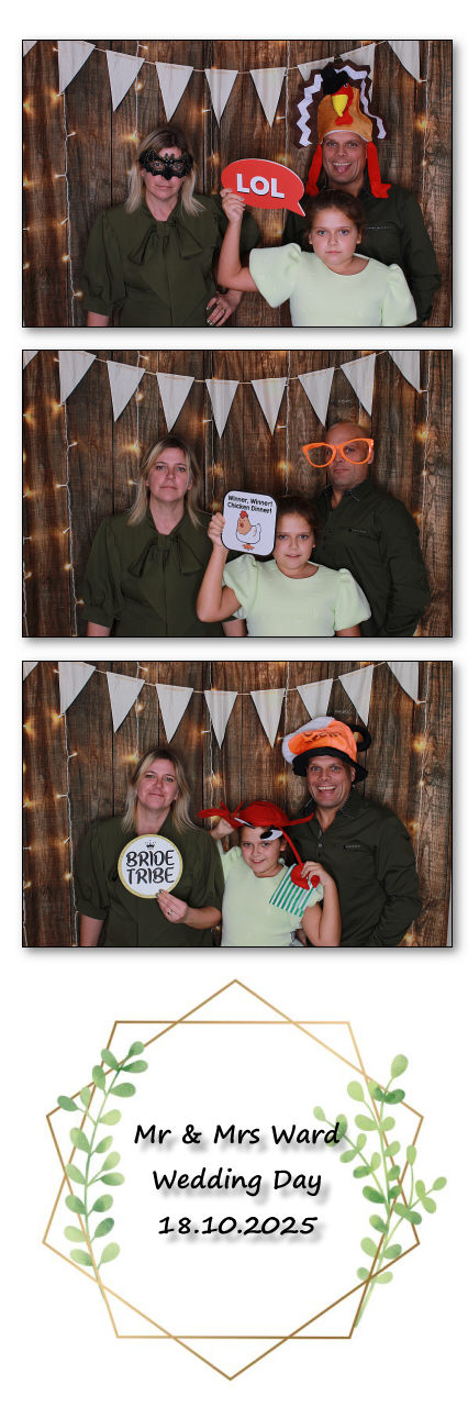 Mr & Mrs Ward Wedding | View more photos from the event at v1.boothgallery.com/u/ClicksPhotobooth/Mr-Mrs-Ward-Wedding