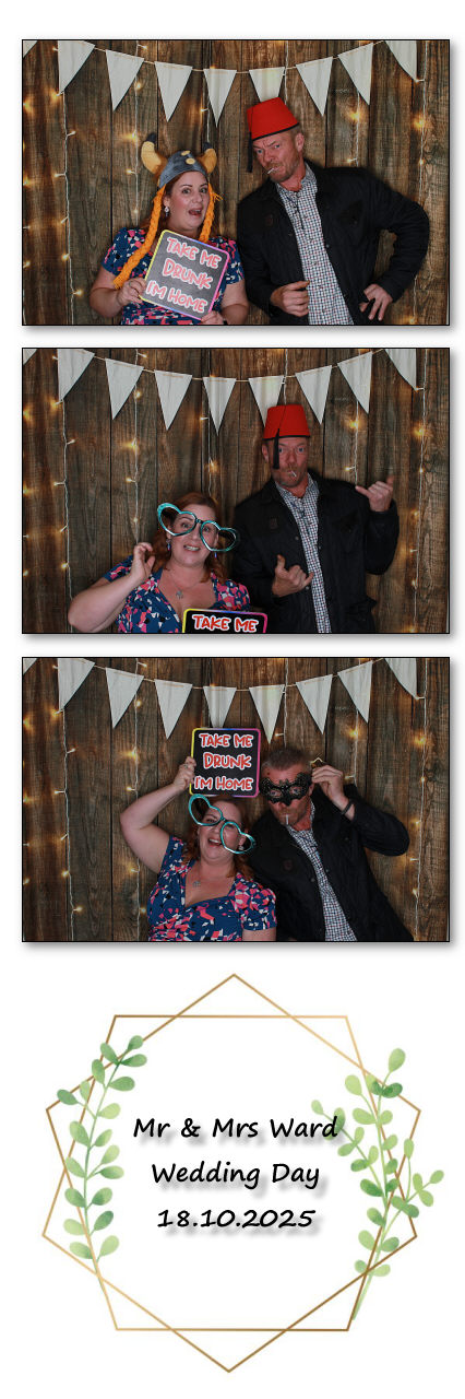 Mr & Mrs Ward Wedding | View more photos from the event at v1.boothgallery.com/u/ClicksPhotobooth/Mr-Mrs-Ward-Wedding