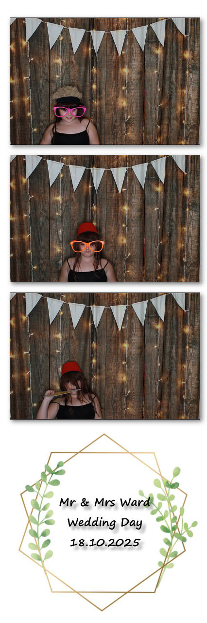 Mr & Mrs Ward Wedding | View more photos from the event at v1.boothgallery.com/u/ClicksPhotobooth/Mr-Mrs-Ward-Wedding