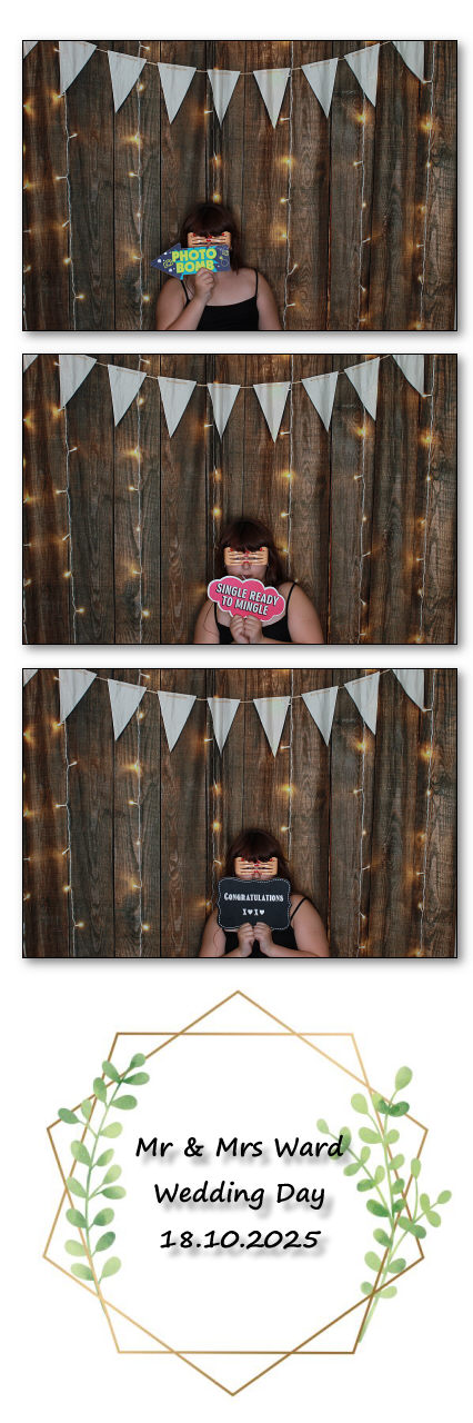 Mr & Mrs Ward Wedding | View more photos from the event at v1.boothgallery.com/u/ClicksPhotobooth/Mr-Mrs-Ward-Wedding