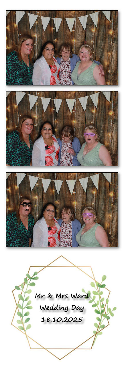 Mr & Mrs Ward Wedding | View more photos from the event at v1.boothgallery.com/u/ClicksPhotobooth/Mr-Mrs-Ward-Wedding