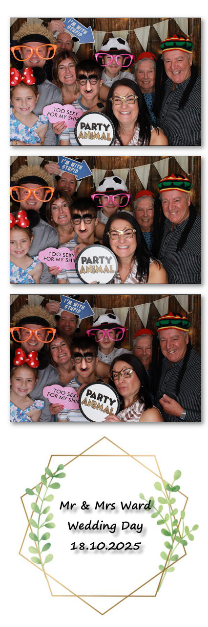 Mr & Mrs Ward Wedding | View more photos from the event at v1.boothgallery.com/u/ClicksPhotobooth/Mr-Mrs-Ward-Wedding