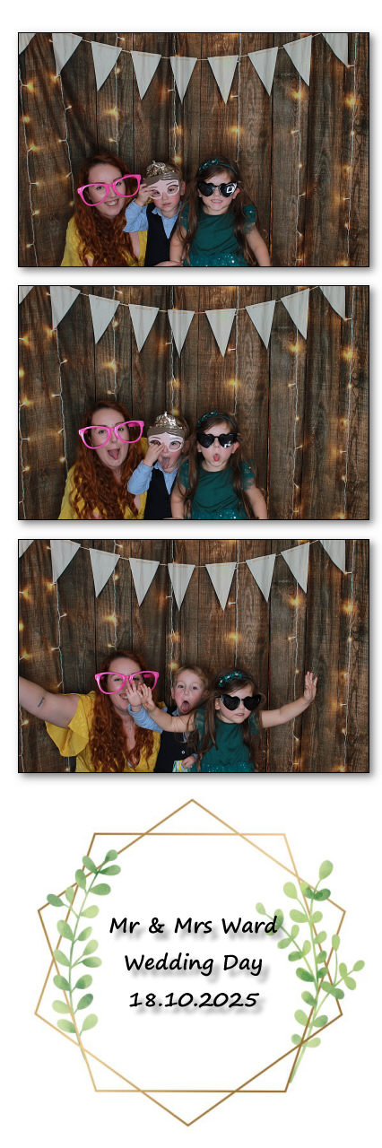 Mr & Mrs Ward Wedding | View more photos from the event at v1.boothgallery.com/u/ClicksPhotobooth/Mr-Mrs-Ward-Wedding