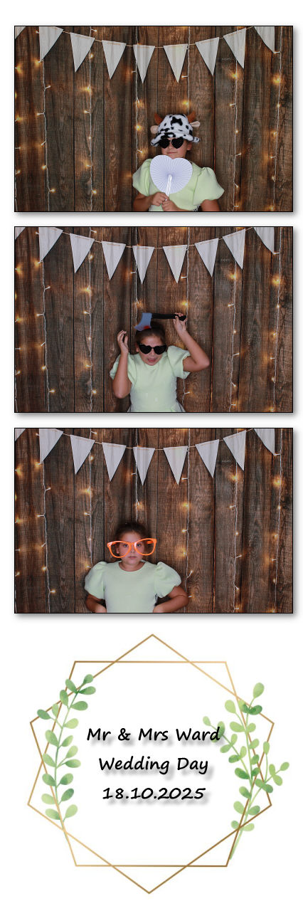 Mr & Mrs Ward Wedding | View more photos from the event at v1.boothgallery.com/u/ClicksPhotobooth/Mr-Mrs-Ward-Wedding