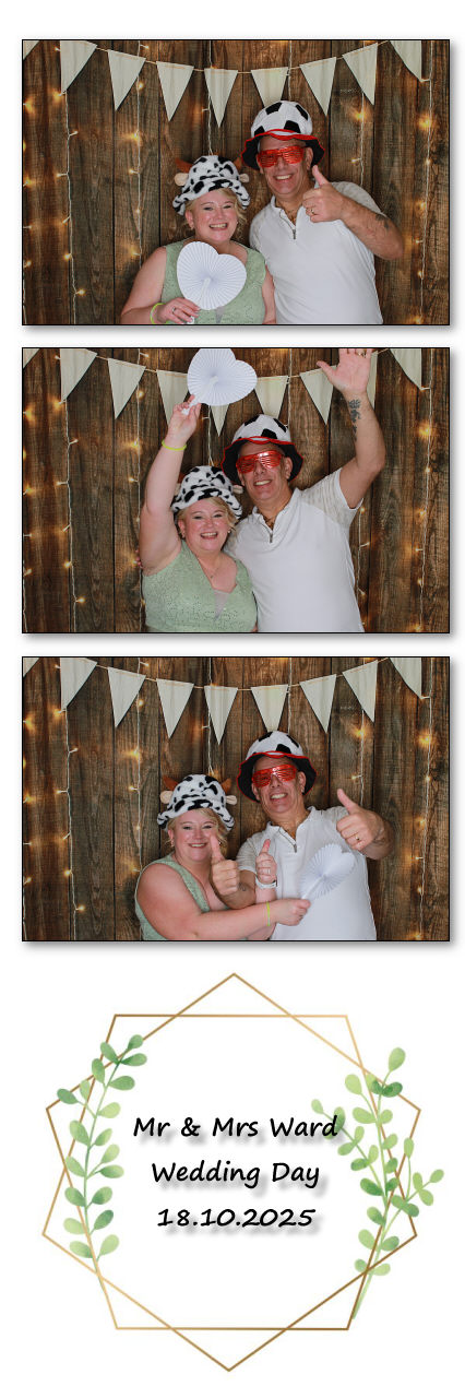 Mr & Mrs Ward Wedding | View more photos from the event at v1.boothgallery.com/u/ClicksPhotobooth/Mr-Mrs-Ward-Wedding