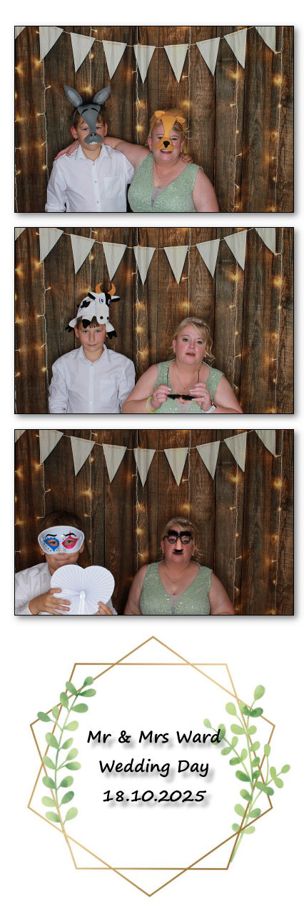 Mr & Mrs Ward Wedding | View more photos from the event at v1.boothgallery.com/u/ClicksPhotobooth/Mr-Mrs-Ward-Wedding