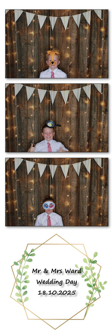 Mr & Mrs Ward Wedding | View more photos from the event at v1.boothgallery.com/u/ClicksPhotobooth/Mr-Mrs-Ward-Wedding