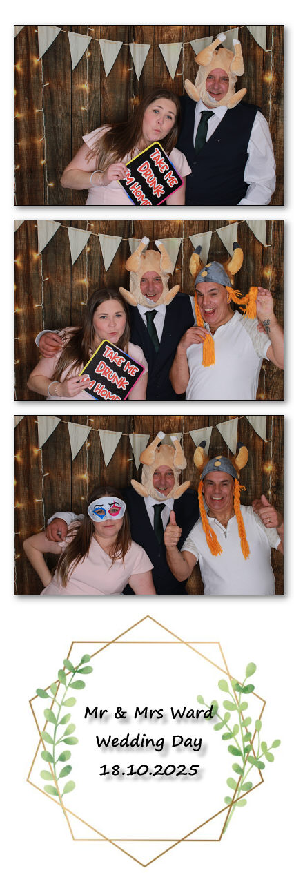 Mr & Mrs Ward Wedding | View more photos from the event at v1.boothgallery.com/u/ClicksPhotobooth/Mr-Mrs-Ward-Wedding