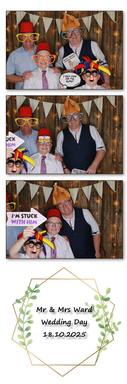 Mr & Mrs Ward Wedding | View more photos from the event at v1.boothgallery.com/u/ClicksPhotobooth/Mr-Mrs-Ward-Wedding