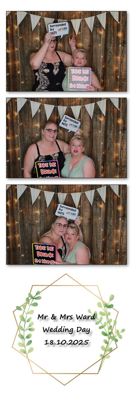 Mr & Mrs Ward Wedding | View more photos from the event at v1.boothgallery.com/u/ClicksPhotobooth/Mr-Mrs-Ward-Wedding