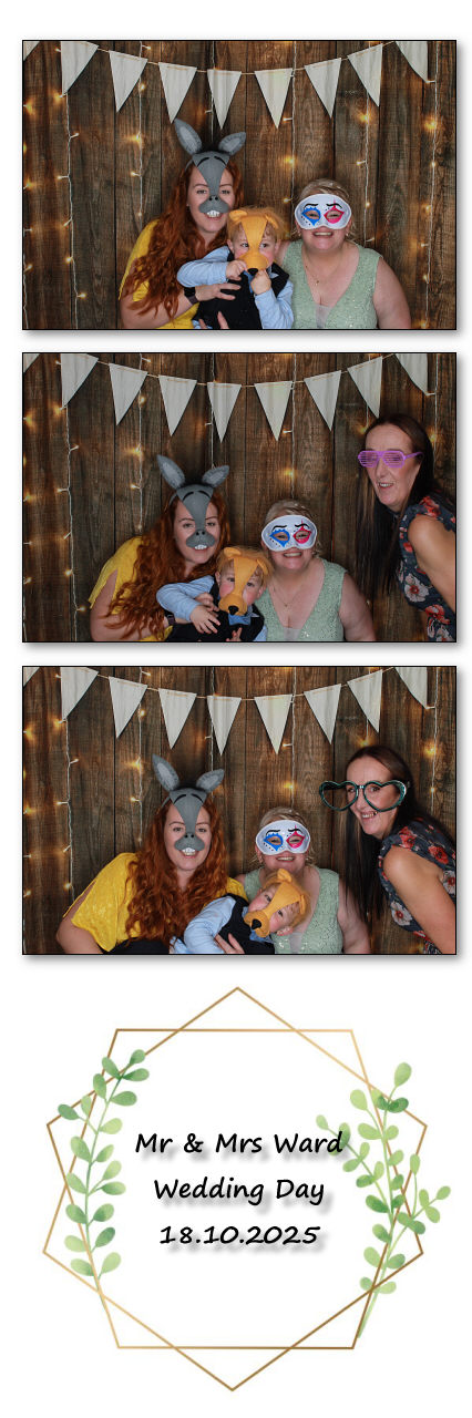 Mr & Mrs Ward Wedding | View more photos from the event at v1.boothgallery.com/u/ClicksPhotobooth/Mr-Mrs-Ward-Wedding