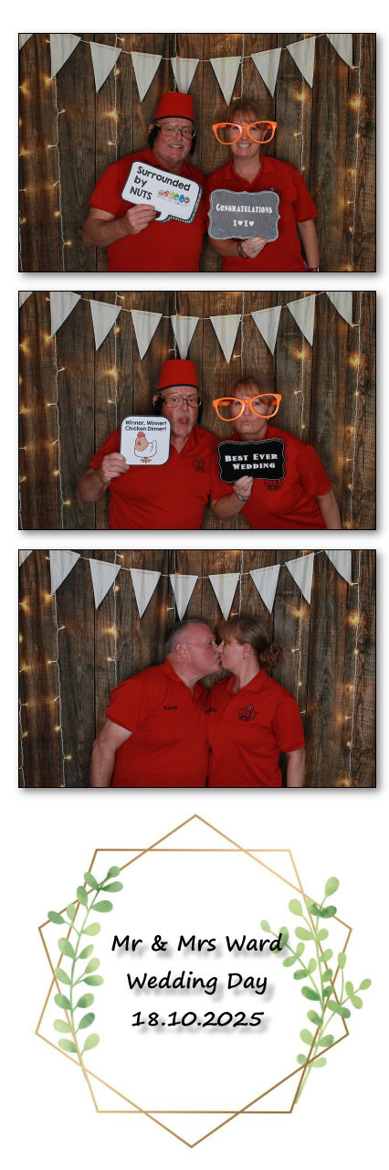 Mr & Mrs Ward Wedding | View more photos from the event at v1.boothgallery.com/u/ClicksPhotobooth/Mr-Mrs-Ward-Wedding