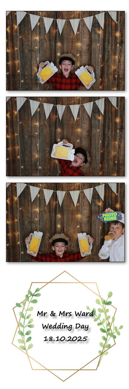 Mr & Mrs Ward Wedding | View more photos from the event at v1.boothgallery.com/u/ClicksPhotobooth/Mr-Mrs-Ward-Wedding