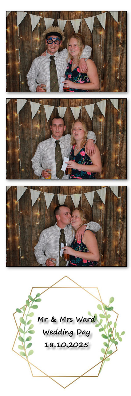 Mr & Mrs Ward Wedding | View more photos from the event at v1.boothgallery.com/u/ClicksPhotobooth/Mr-Mrs-Ward-Wedding