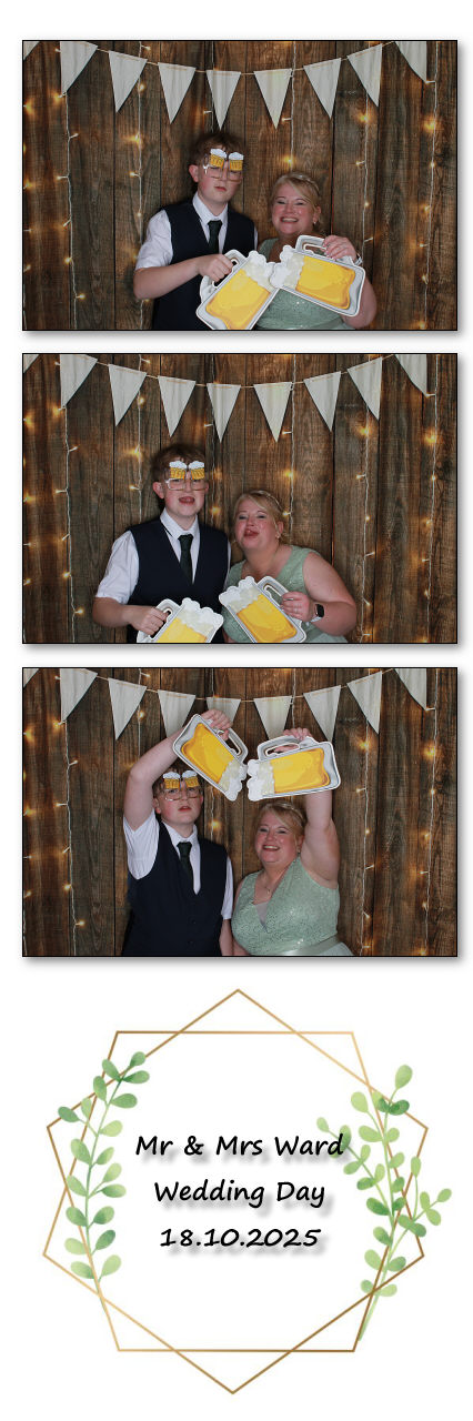 Mr & Mrs Ward Wedding | View more photos from the event at v1.boothgallery.com/u/ClicksPhotobooth/Mr-Mrs-Ward-Wedding