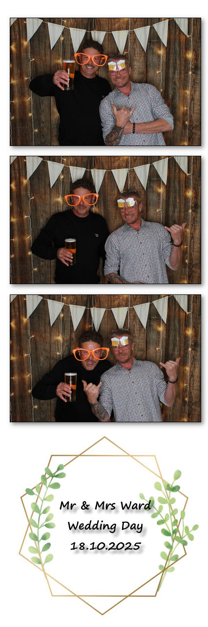 Mr & Mrs Ward Wedding | View more photos from the event at v1.boothgallery.com/u/ClicksPhotobooth/Mr-Mrs-Ward-Wedding