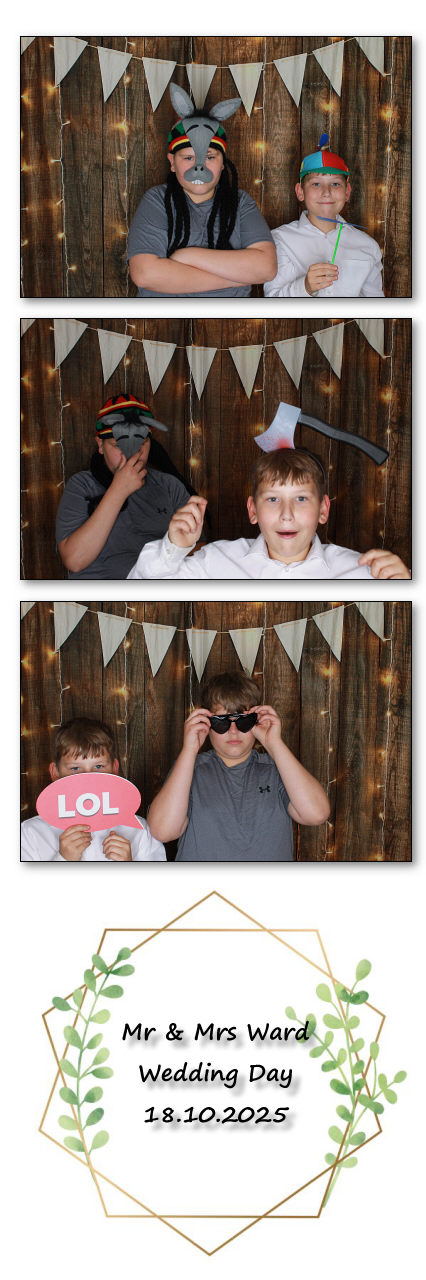 Mr & Mrs Ward Wedding | View more photos from the event at v1.boothgallery.com/u/ClicksPhotobooth/Mr-Mrs-Ward-Wedding