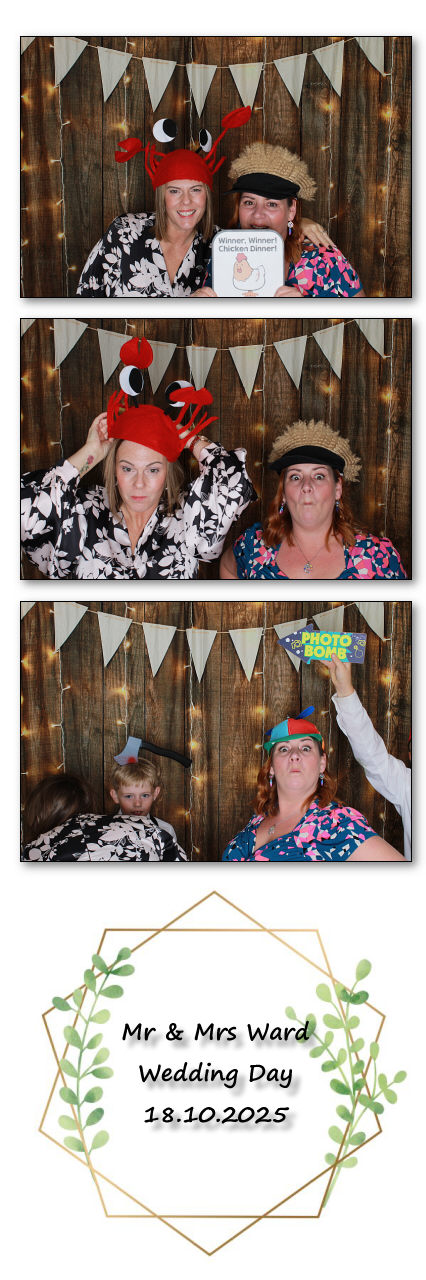 Mr & Mrs Ward Wedding | View more photos from the event at v1.boothgallery.com/u/ClicksPhotobooth/Mr-Mrs-Ward-Wedding