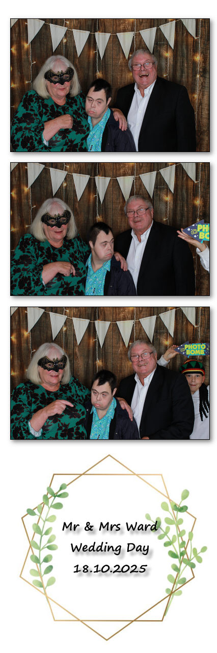 Mr & Mrs Ward Wedding | View more photos from the event at v1.boothgallery.com/u/ClicksPhotobooth/Mr-Mrs-Ward-Wedding