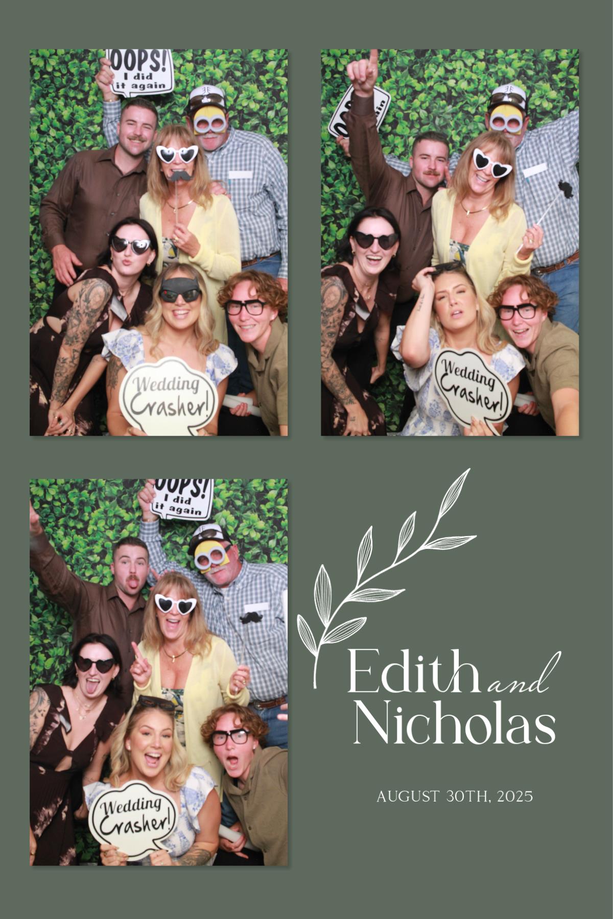 MCCollum Wedding  | View more photos from the event at v1.boothgallery.com/u/Dustin/MCCollum-Wedding