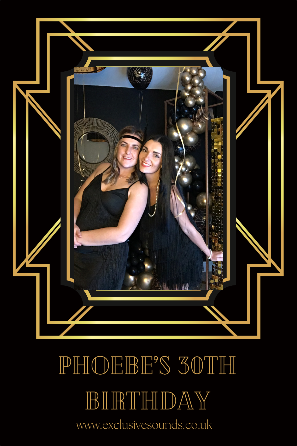 Phoebe’s 30th Birthday | View more photos from the event at v1.boothgallery.com/u/Exclusive-Sounds/Phoebe’s-30th-Birthday