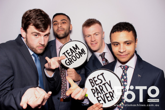 Nellie & Robbie's Wedding | View more photos from the event at gallery.fotomachines.com.au/u/FOTOMachines/Nellie-Robbies-Wedding