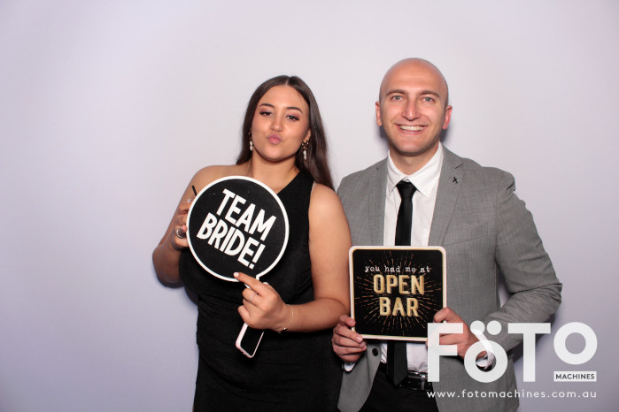 Carmine & Georgina's Wedding | View more photos from the event at gallery.fotomachines.com.au/u/FOTOMachines/Carmine-Georginas-Wedding