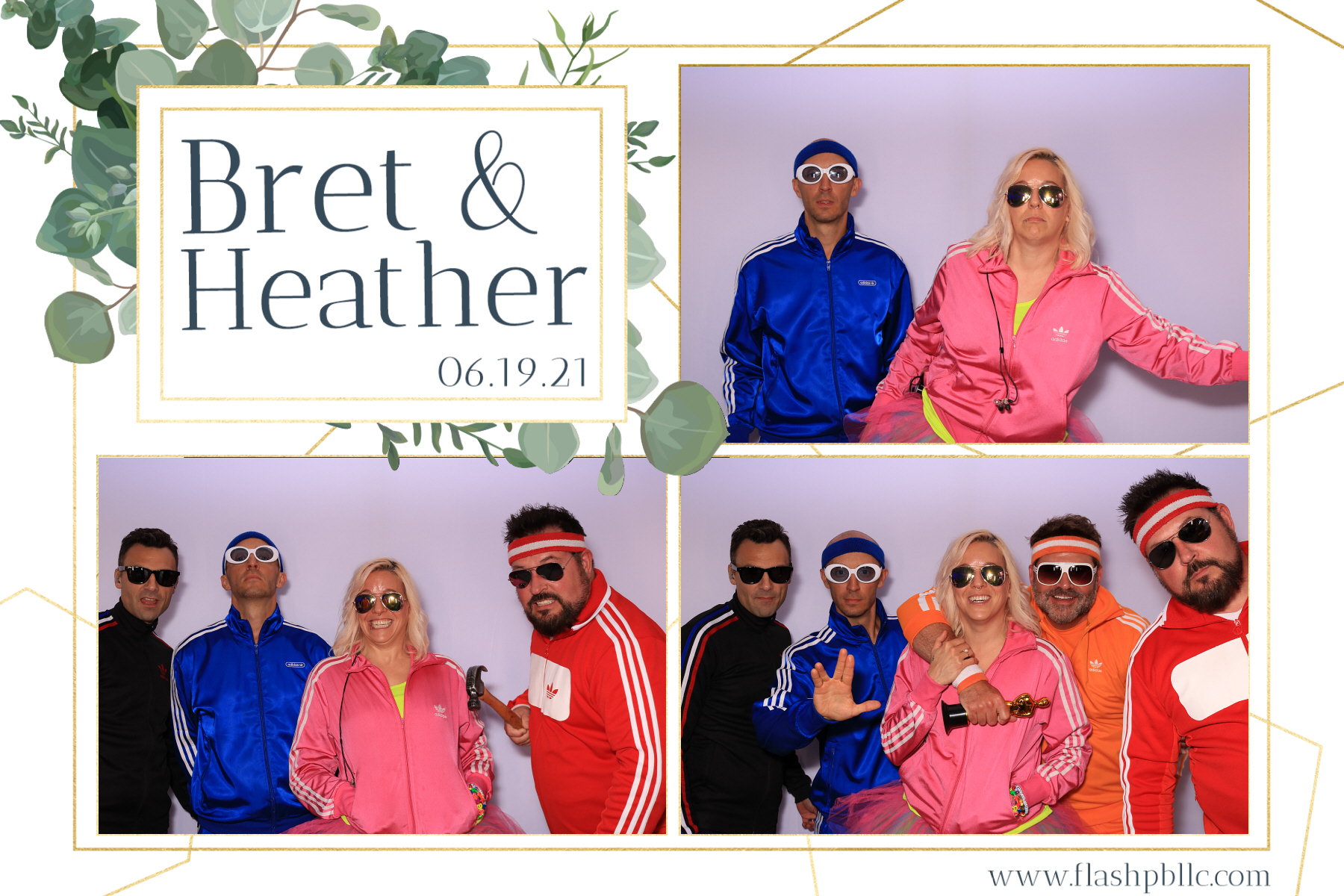Bret & Heather Bennett | View more photos from the event at v1.boothgallery.com/u/Flash-Photo-Booths/Bret-Heather-Bennett