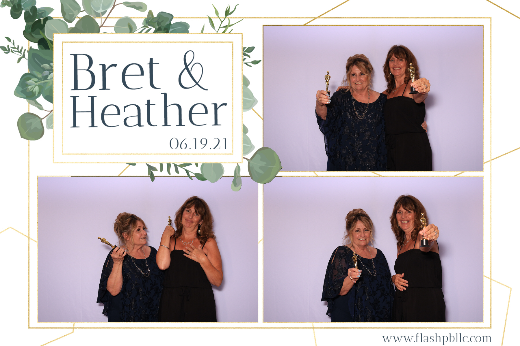 Bret & Heather Bennett | View more photos from the event at v1.boothgallery.com/u/Flash-Photo-Booths/Bret-Heather-Bennett