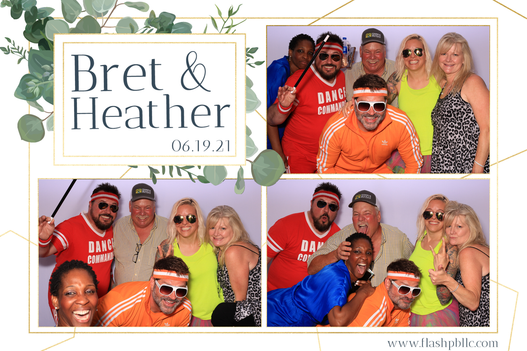 Bret & Heather Bennett | View more photos from the event at v1.boothgallery.com/u/Flash-Photo-Booths/Bret-Heather-Bennett