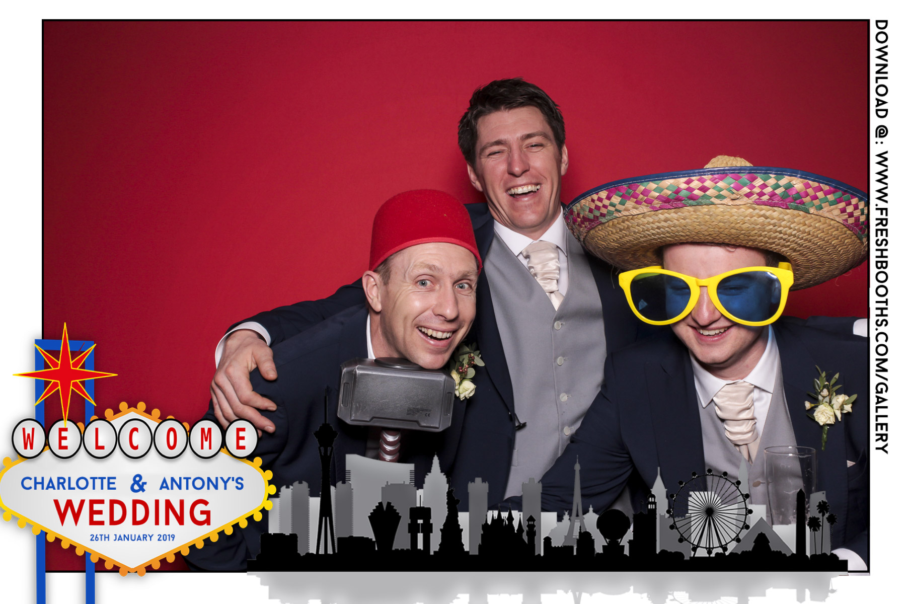 Charlotte & Antony's Wedding  | View more photos from the event at gallery.freshbooths.com/u/FreshBooths/Charlotte-Antonys-Wedding