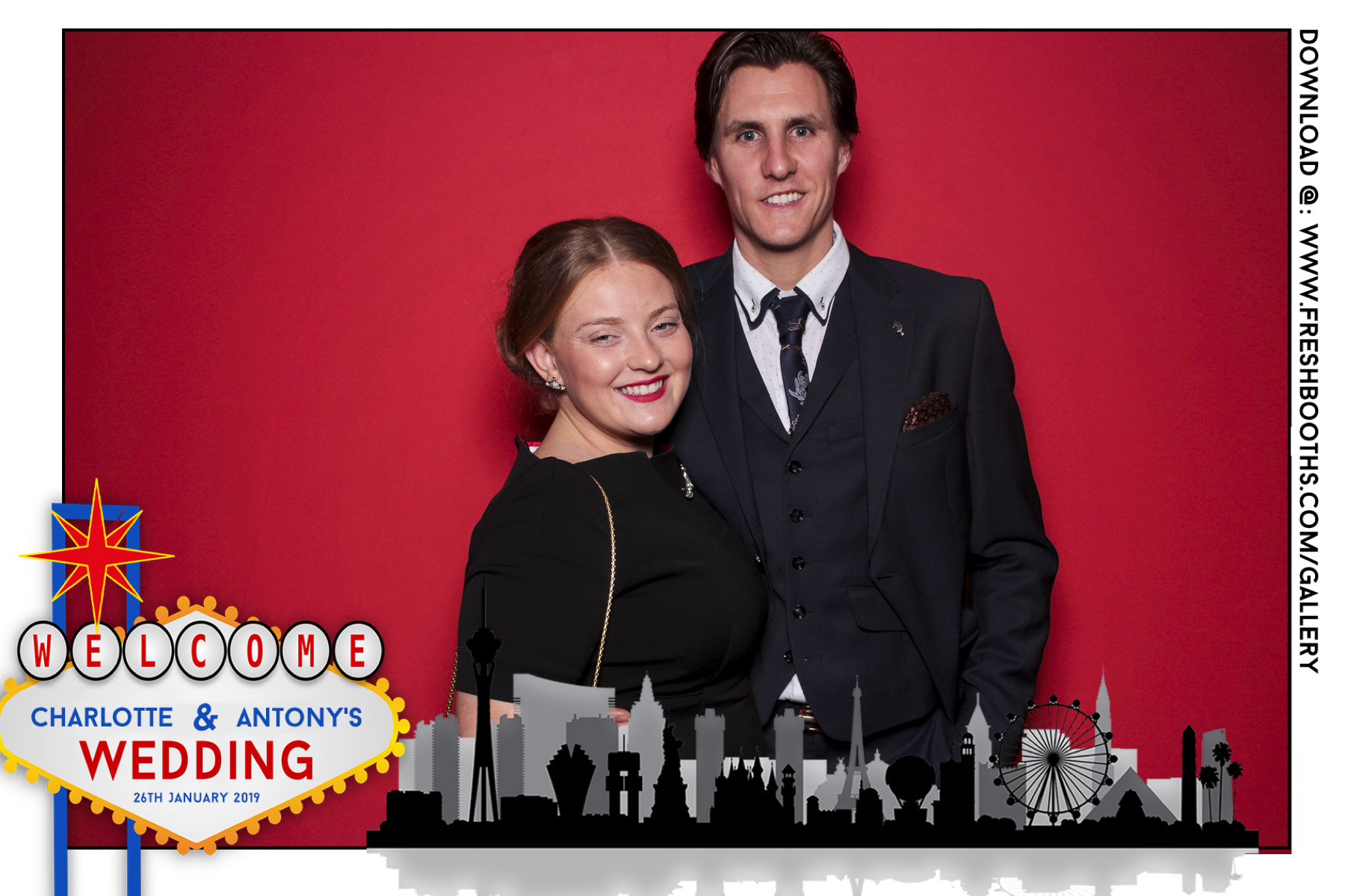 Charlotte & Antony's Wedding  | View more photos from the event at gallery.freshbooths.com/u/FreshBooths/Charlotte-Antonys-Wedding