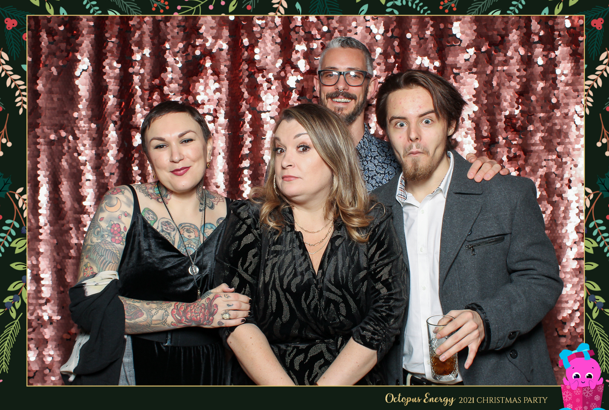 Octopus Energy Christmas Party 2021 | View more photos from the event at gallery.freshbooths.com/u/FreshBooths/Octopus-Energy-Christmas-Party-2021