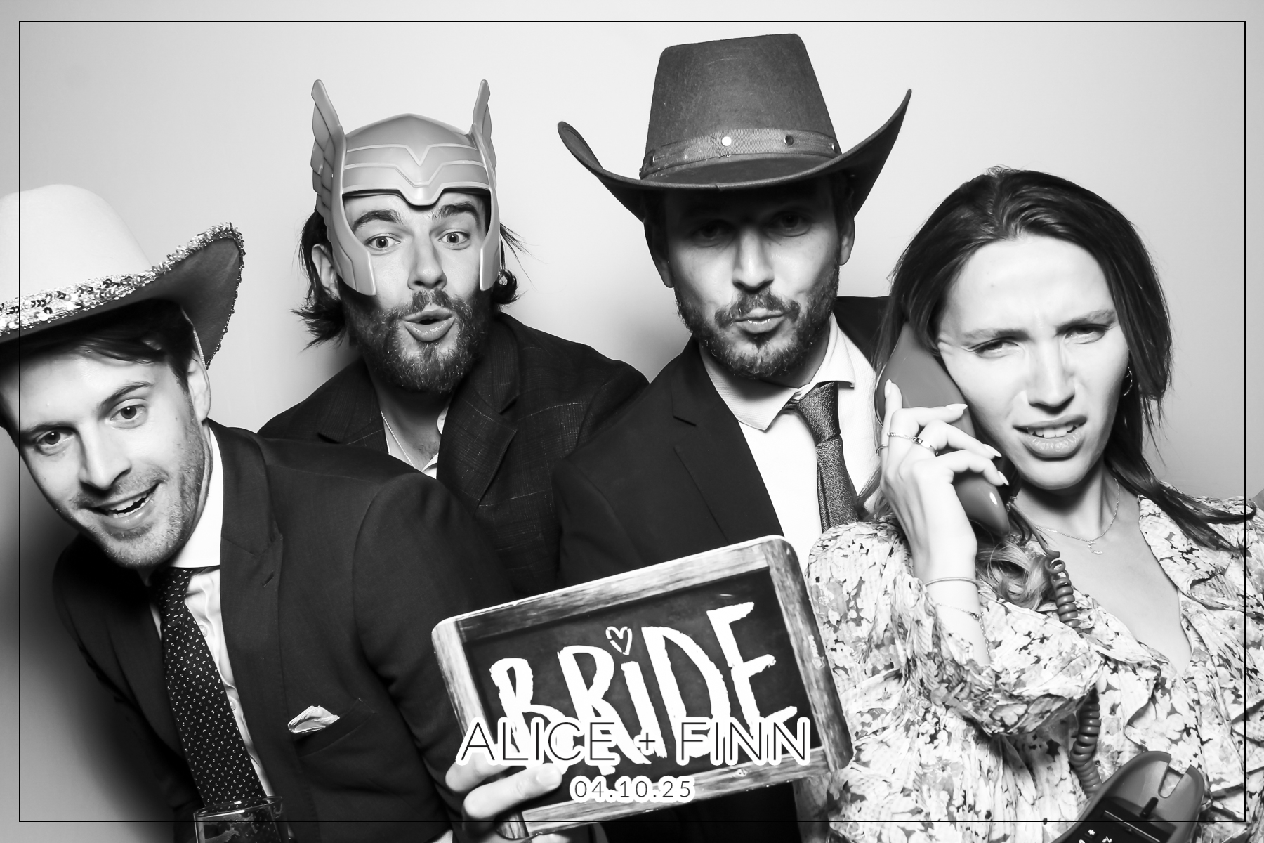 Alice & Finn Wedding | View more photos from the event at gallery.freshbooths.com/u/FreshBooths/Alice-Finn-Wedding