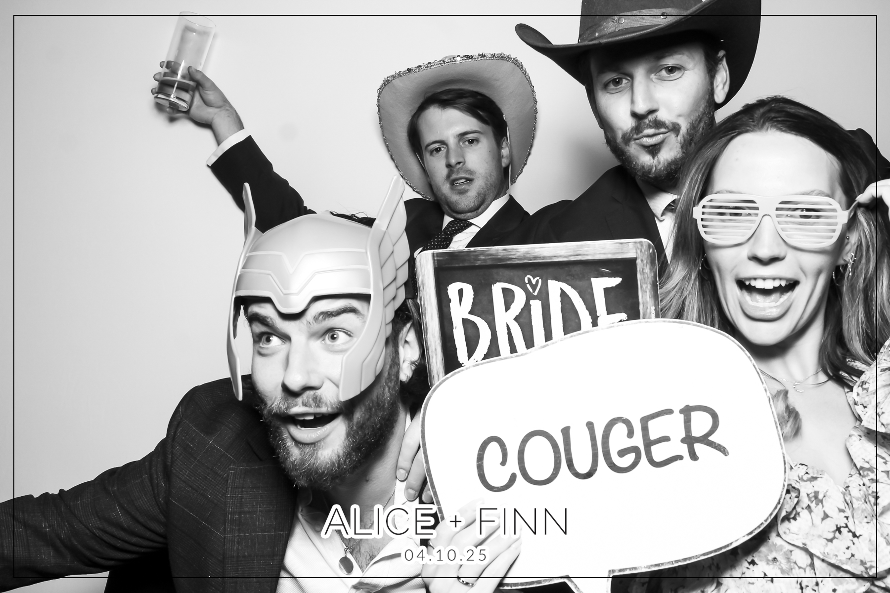 Alice & Finn Wedding | View more photos from the event at gallery.freshbooths.com/u/FreshBooths/Alice-Finn-Wedding
