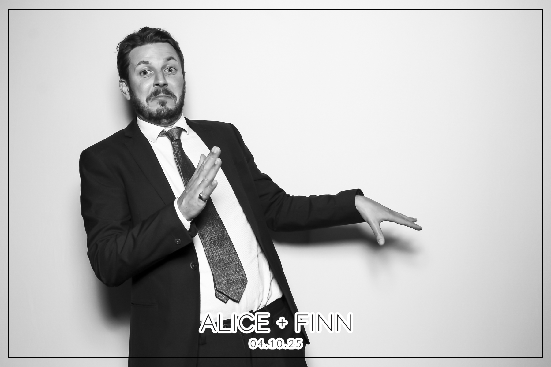 Alice & Finn Wedding | View more photos from the event at gallery.freshbooths.com/u/FreshBooths/Alice-Finn-Wedding