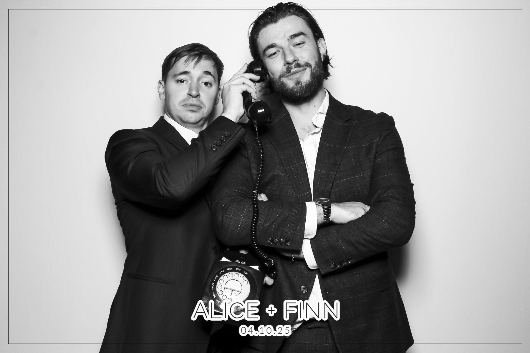 Alice & Finn Wedding | View more photos from the event at gallery.freshbooths.com/u/FreshBooths/Alice-Finn-Wedding