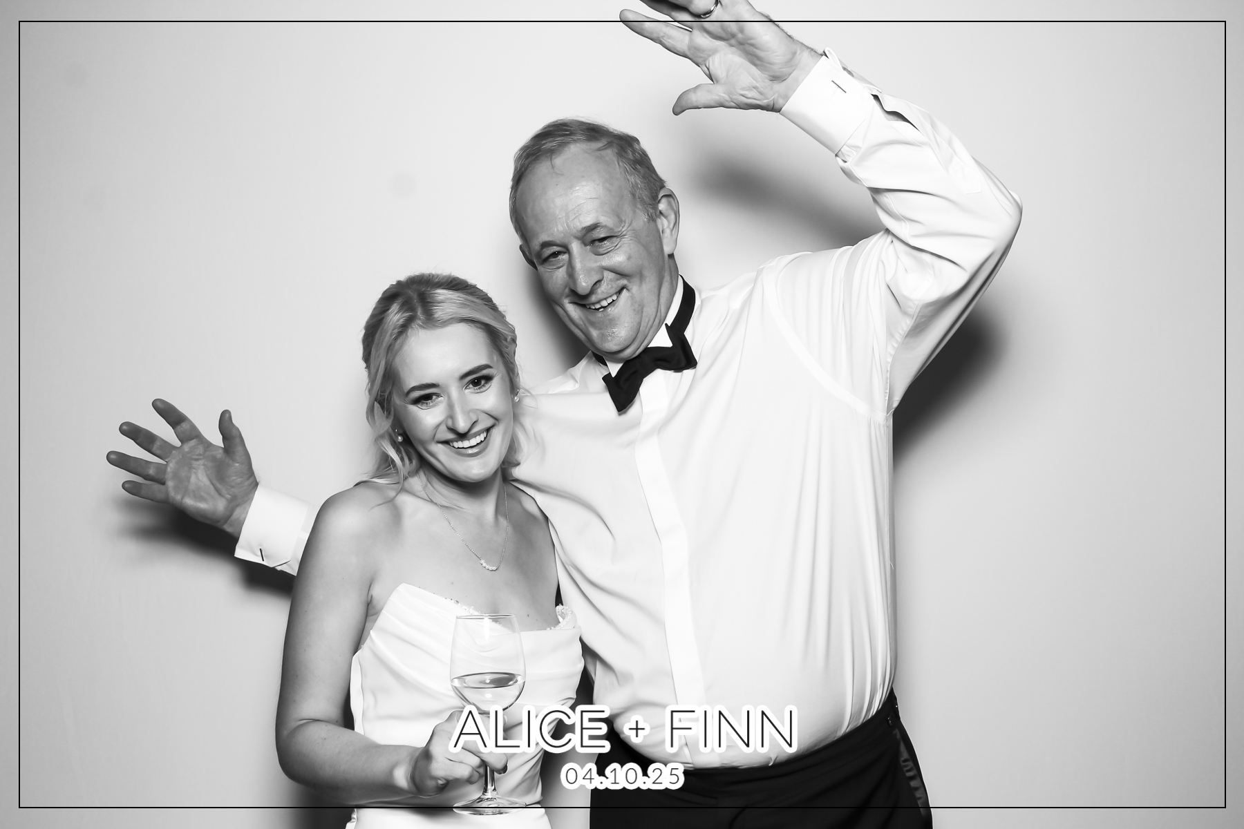 Alice & Finn Wedding | View more photos from the event at gallery.freshbooths.com/u/FreshBooths/Alice-Finn-Wedding