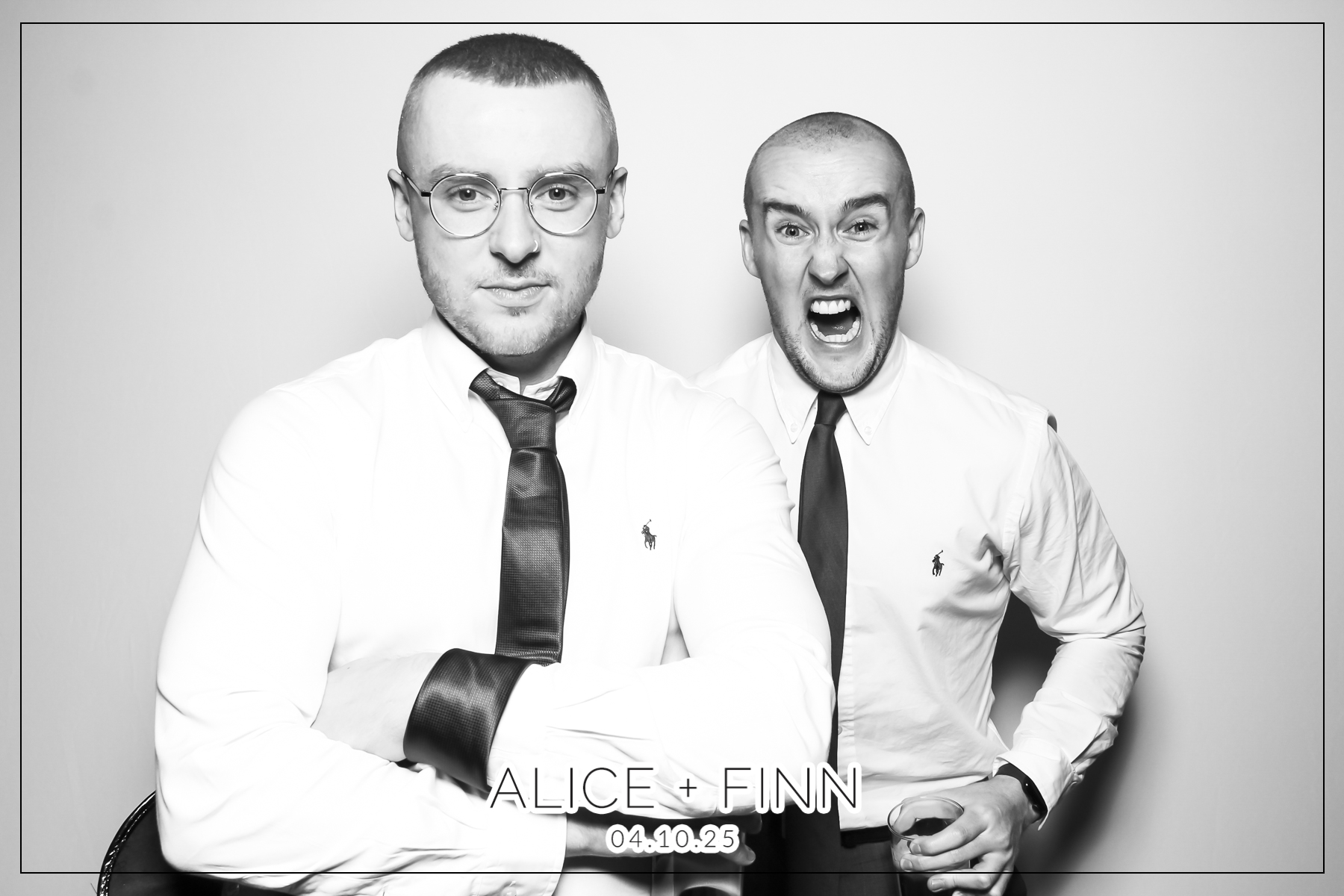 Alice & Finn Wedding | View more photos from the event at gallery.freshbooths.com/u/FreshBooths/Alice-Finn-Wedding