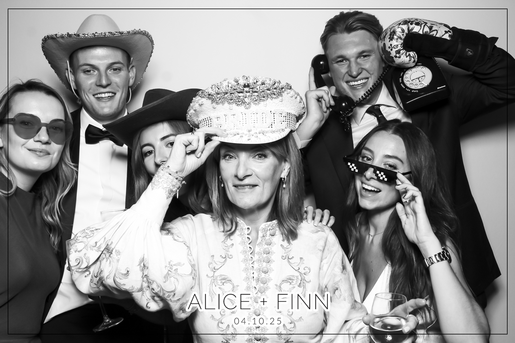 Alice & Finn Wedding | View more photos from the event at gallery.freshbooths.com/u/FreshBooths/Alice-Finn-Wedding