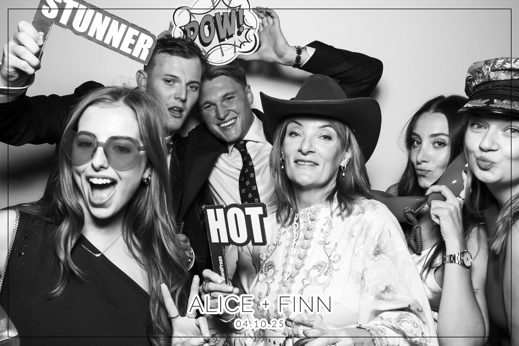 Alice & Finn Wedding | View more photos from the event at gallery.freshbooths.com/u/FreshBooths/Alice-Finn-Wedding