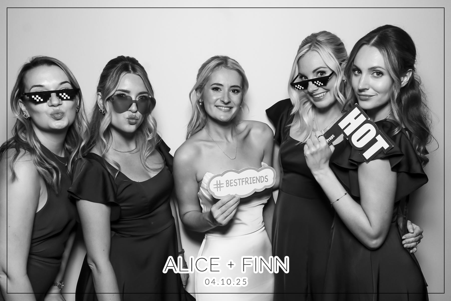 Alice & Finn Wedding | View more photos from the event at gallery.freshbooths.com/u/FreshBooths/Alice-Finn-Wedding