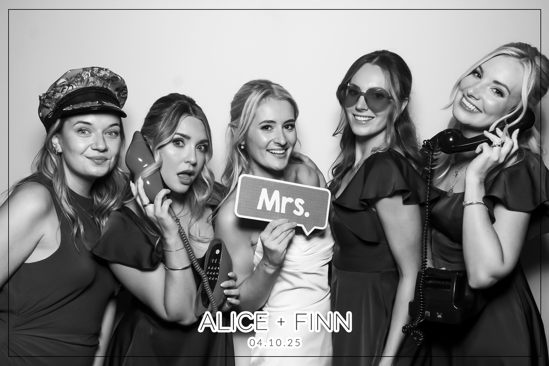 Alice & Finn Wedding | View more photos from the event at gallery.freshbooths.com/u/FreshBooths/Alice-Finn-Wedding