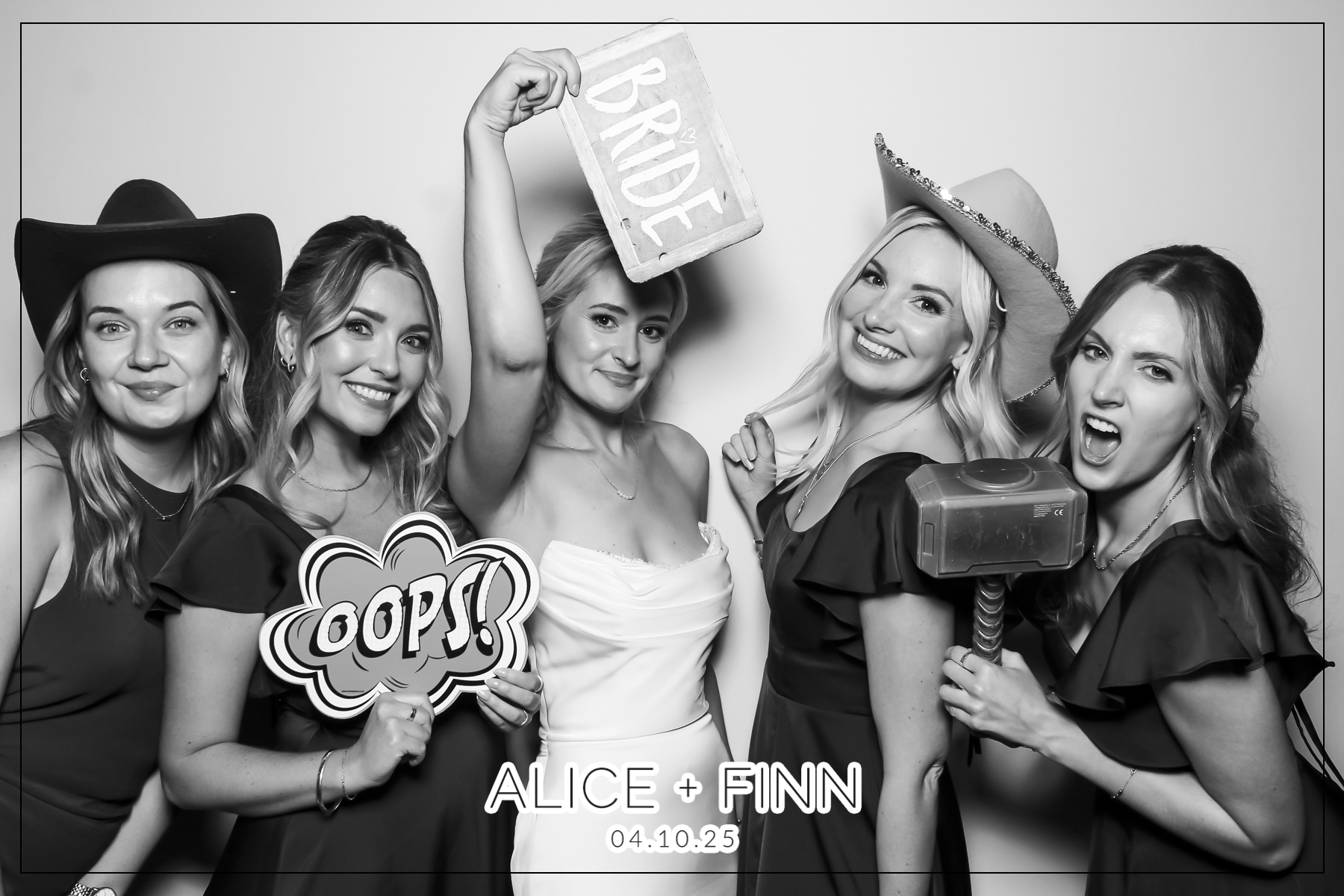 Alice & Finn Wedding | View more photos from the event at gallery.freshbooths.com/u/FreshBooths/Alice-Finn-Wedding