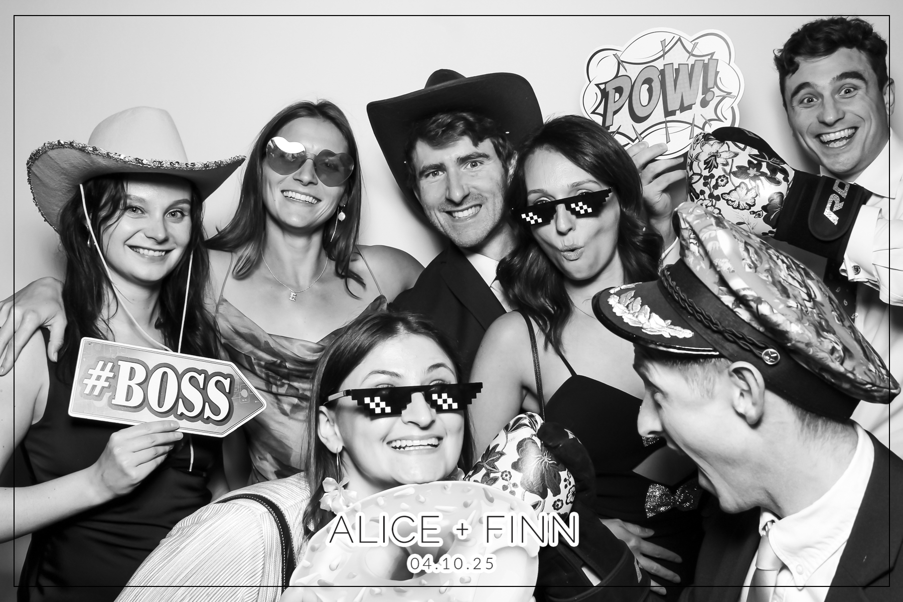 Alice & Finn Wedding | View more photos from the event at gallery.freshbooths.com/u/FreshBooths/Alice-Finn-Wedding