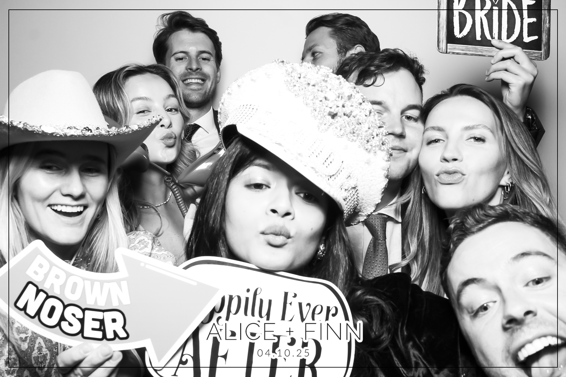 Alice & Finn Wedding | View more photos from the event at gallery.freshbooths.com/u/FreshBooths/Alice-Finn-Wedding