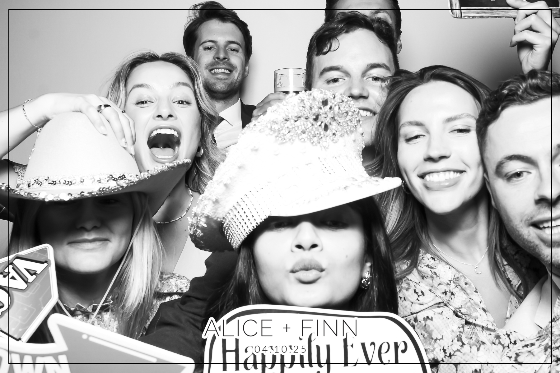 Alice & Finn Wedding | View more photos from the event at gallery.freshbooths.com/u/FreshBooths/Alice-Finn-Wedding