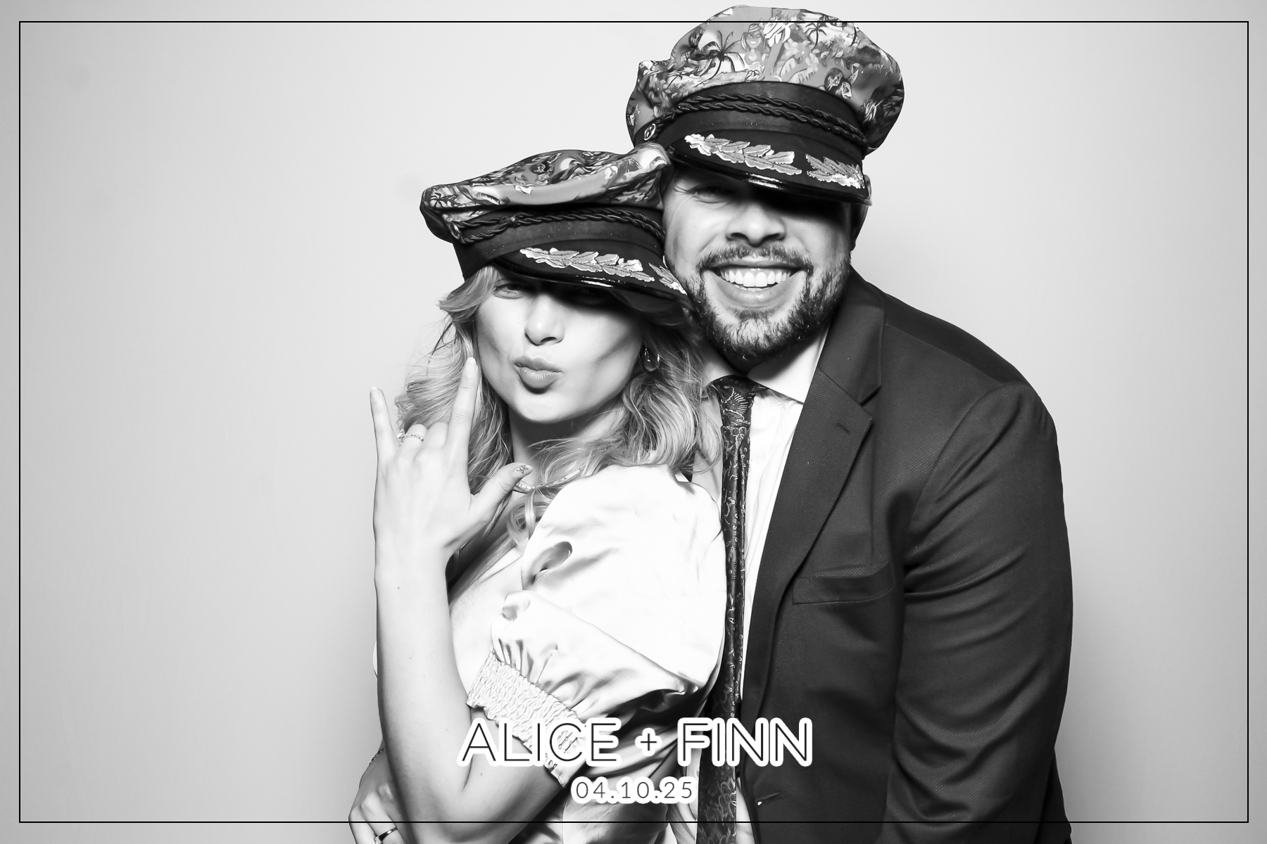 Alice & Finn Wedding | View more photos from the event at gallery.freshbooths.com/u/FreshBooths/Alice-Finn-Wedding